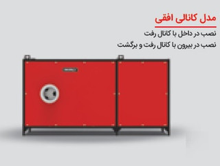 کوره هوای گرم گازی انرژی مدل GF1560h (کانالی افقی)